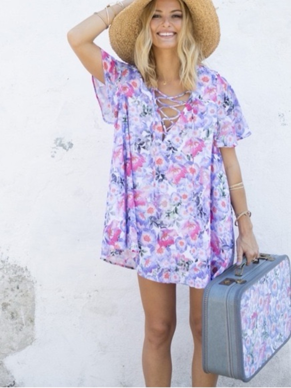 Show Me Your MuMu Floral Dress